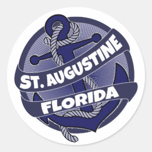 St. Augustine Florida anchor stickers