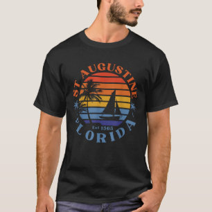 St Augustine Florida Beach Summer Vacation T-Shirt