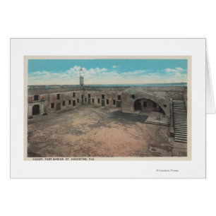 St. Augustine, Florida - Bird's Eye of Ft. Mario