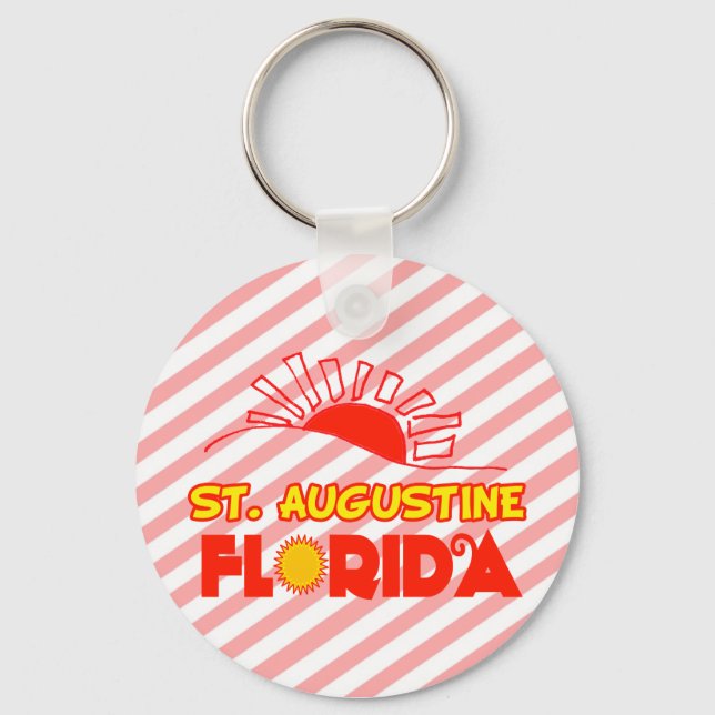 St. Augustine, Florida Key Ring (Front)
