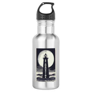 St. Augustine Florida Lighthouse Moon 532 Ml Water Bottle