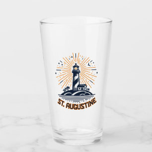 St. Augustine Florida Lighthouse Sunrise Glass