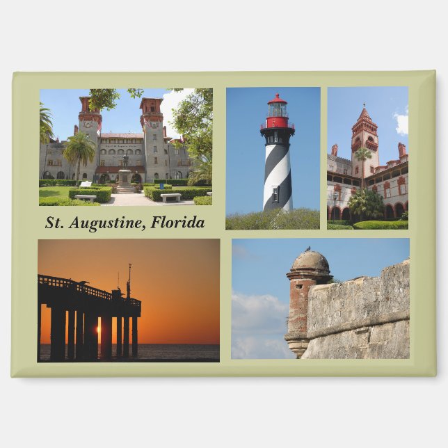 St. Augustine, Florida  Magnet (Front)
