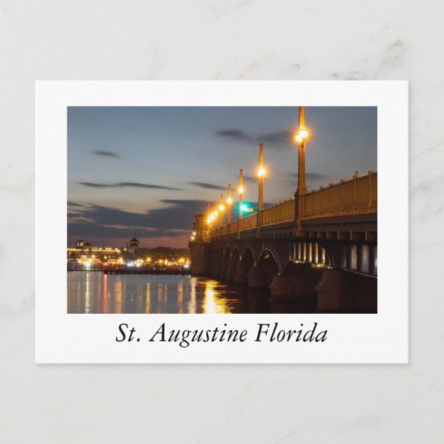 St Augustine Florida Postcard (Front)