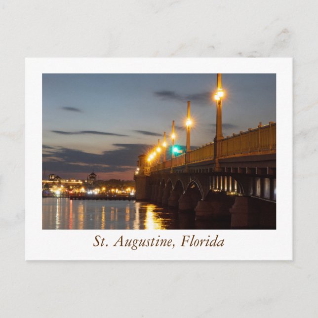 St. Augustine, Florida Postcard (Front)
