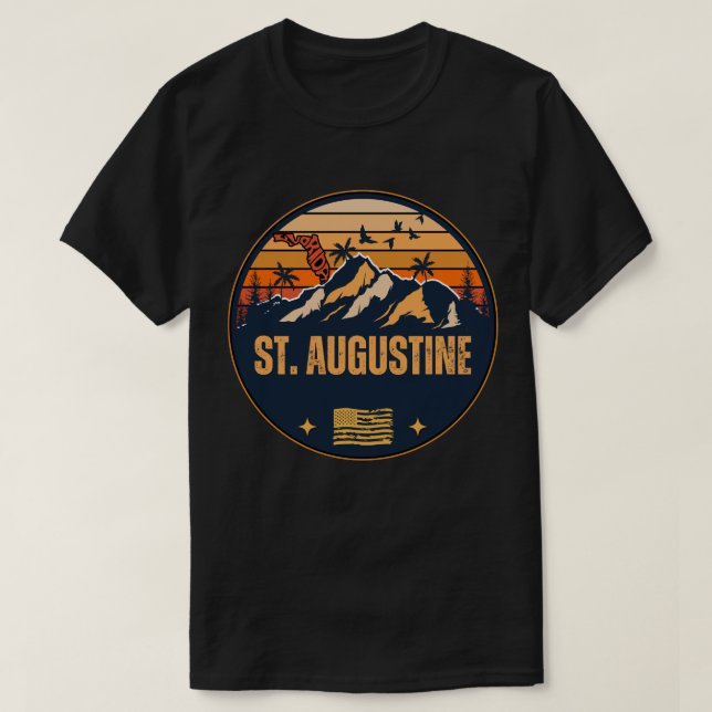 St. Augustine, Florida  T-Shirt (Design Front)