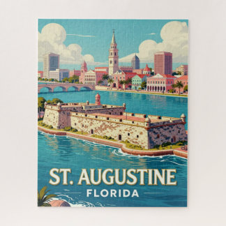 St. Augustine Florida Travel Historic City 🏰 Jigsaw Puzzle