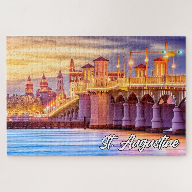 St. Augustine, Florida, USA Jigsaw Puzzle (Horizontal)