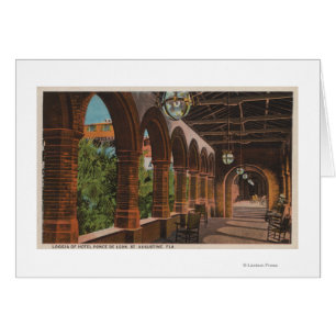 St. Augustine, Florida - View of Hotel Ponce de