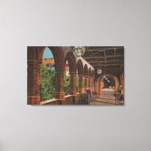 St. Augustine, Florida - View of Hotel Ponce de Canvas Print