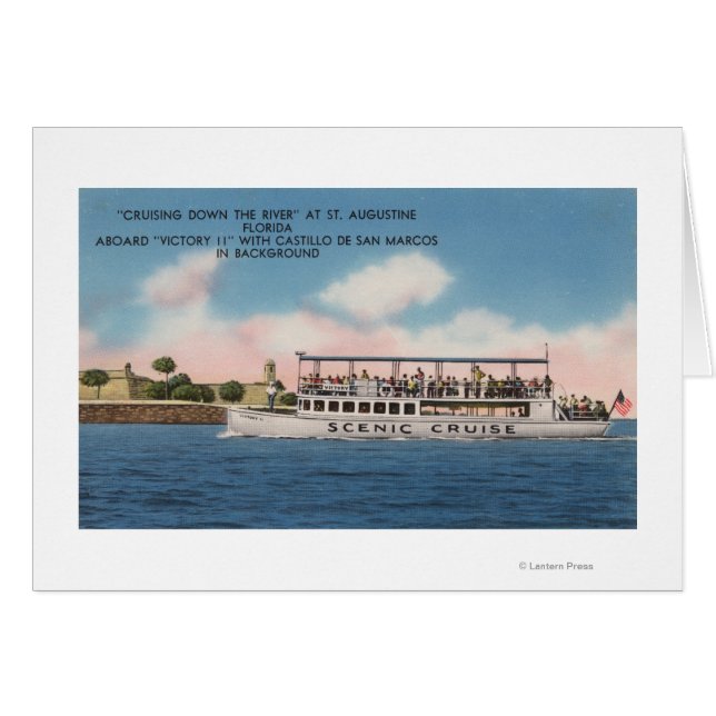 St. Augustine, Florida - View of Victory (Front Horizontal)