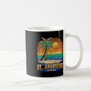 St Augustine Florida Vintage Distressed Souvenir Coffee Mug