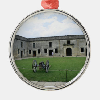 St Augustine Fort Castillo de San Marcos II Metal Tree Decoration