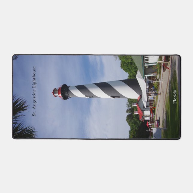 St, Augustine Lighthouse desk mat (Front)