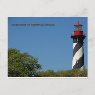  St Augustine Lighthouse  Florida Postcard