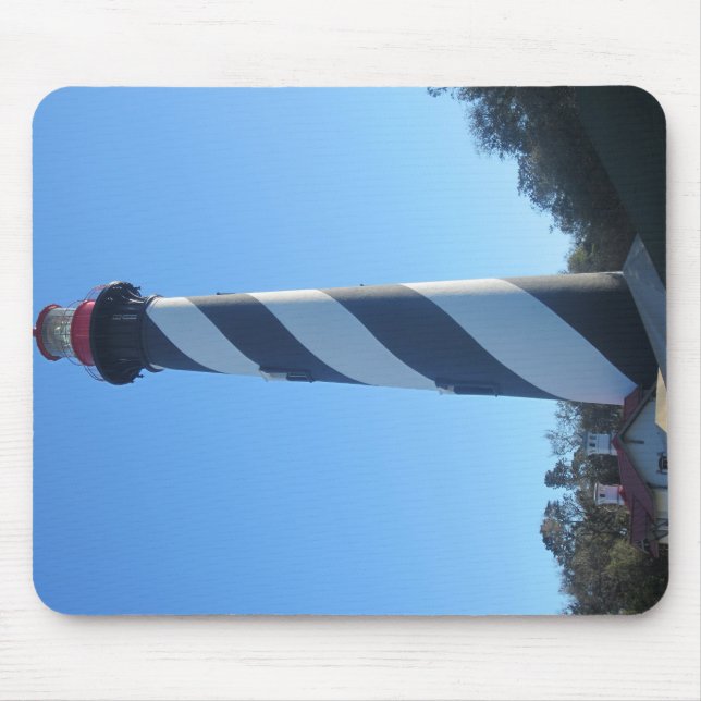 St Augustine Lighthouse in St Augustine Florida on Mouse Pad (Front)