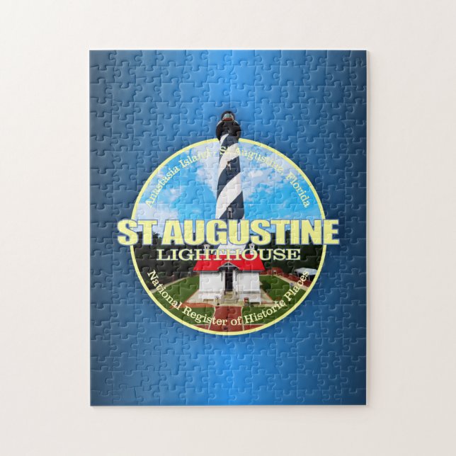 St Augustine Lighthouse Jigsaw Puzzle (Vertical)