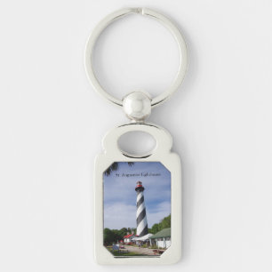 St. Augustine Lighthouse metal key chain