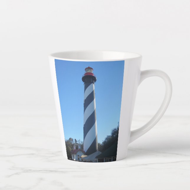 St Augustine Lighthouse Photo on a coffee mug (Right)