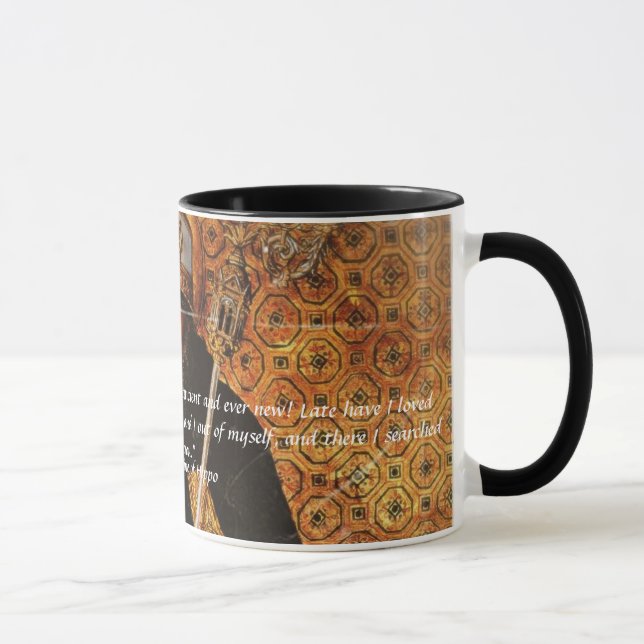 St. Augustine of Hippo Beauty Ever Ancient Mug (Right)