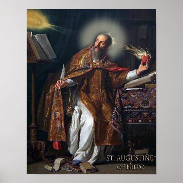 ST AUGUSTINE OF HIPPO POSTER (Front)