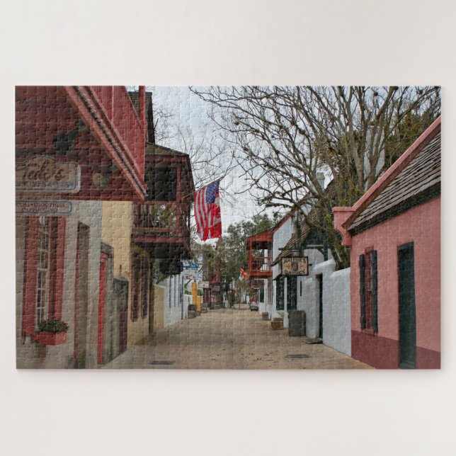 St Augustine old quarter, Florida, USA Jigsaw Puzzle (Horizontal)