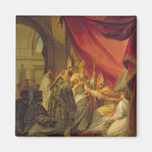 St. Augustine ordained as the Bishop Magnet
