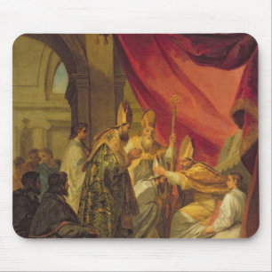 St. Augustine ordained as the Bishop Mouse Pad