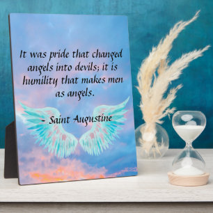 St. Augustine Plaque