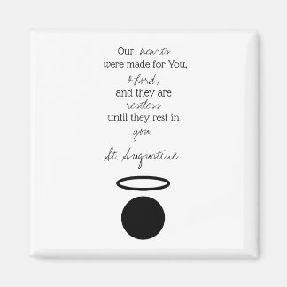 St. Augustine Quote Magnet