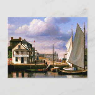 St. Augustine Waterfront painting Postcard