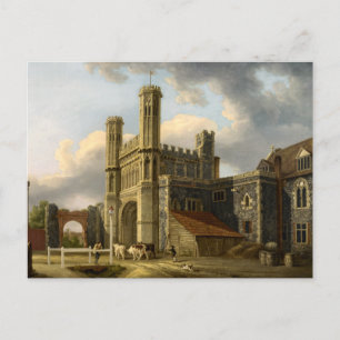 St Augustine's Gate Canterbury England Postcard