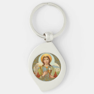 St. Barbara (BK 001) Key Ring