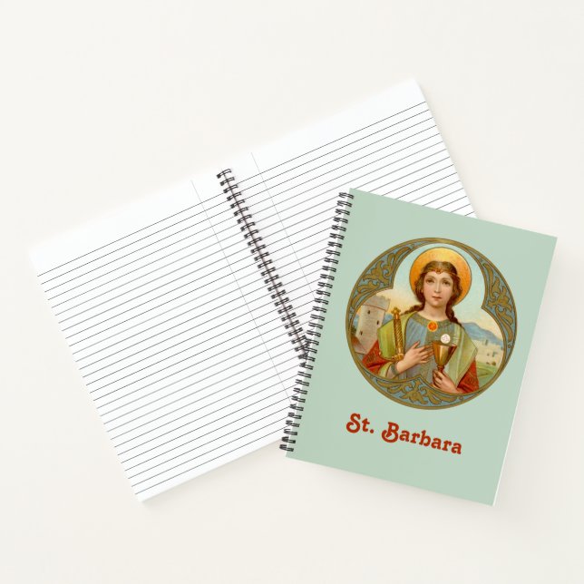 St. Barbara (BK 001) Notebook (Inside)