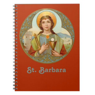 St. Barbara (BK 001) Spiral Notebook