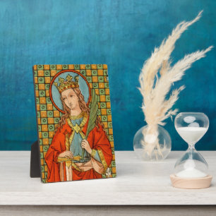 St. Barbara (JP 01) 5"x7" Plaque