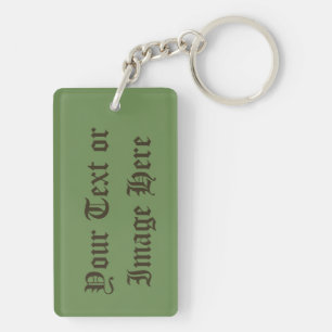 St. Barbara (JP 01) Blank/DIY Back Key Ring