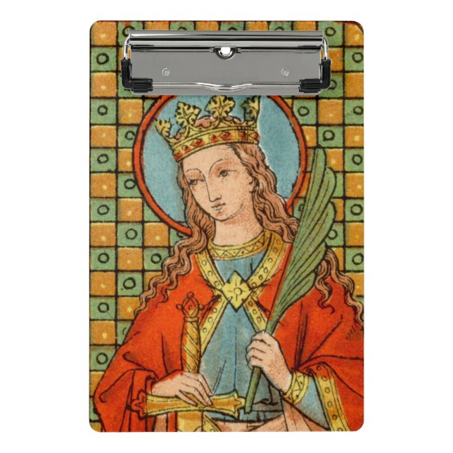 St. Barbara  (JP 01) (Style 1) Mini Clipboard (Front)