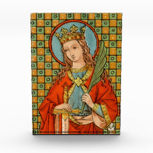St. Barbara of Nicomedia (JP 01) Paperweight or Photo Block