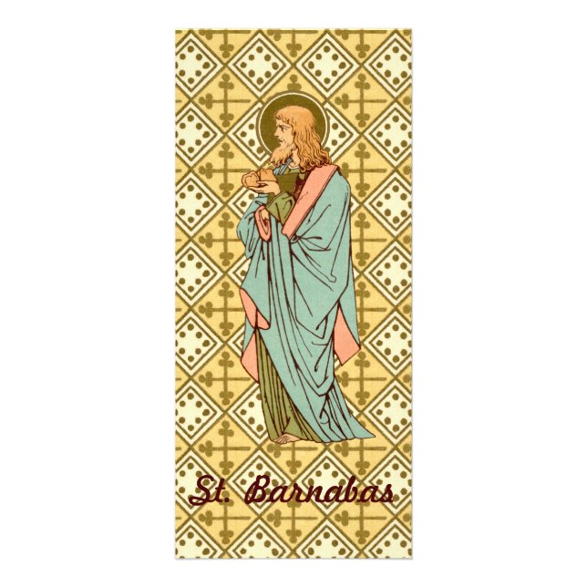 St. Barnabas the Apostle (RLS 02; Style 2) Rack Card (Front)