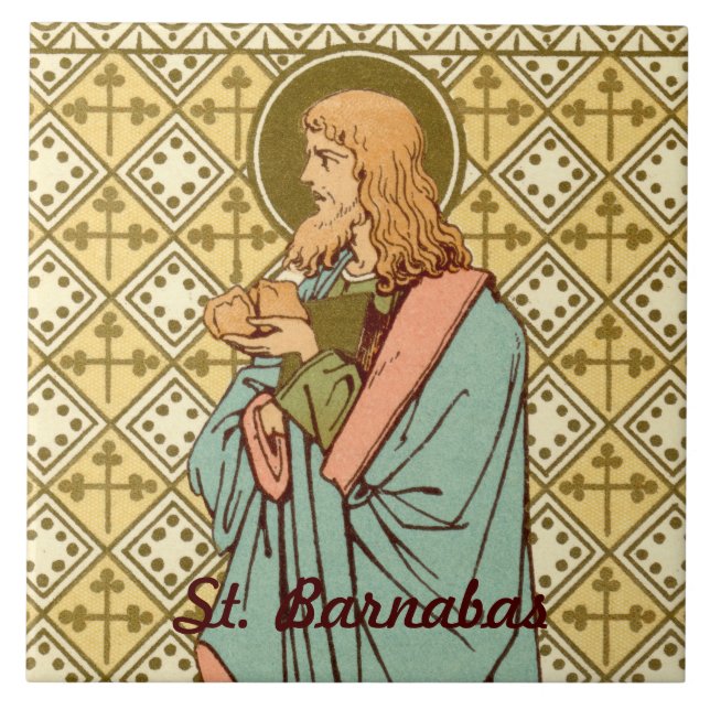 St. Barnabas the Apostle (RLS 02) Tile (Front)