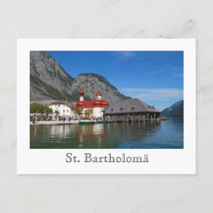 St. Bartholomä Church Postcard