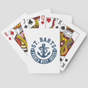 St. Barts French West Indies Playing Cards