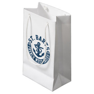 St. Barts French West Indies Small Gift Bag