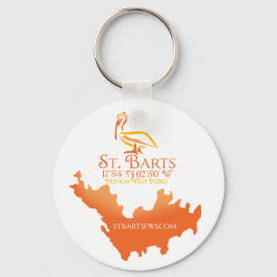 St. Barts FWI Keychain