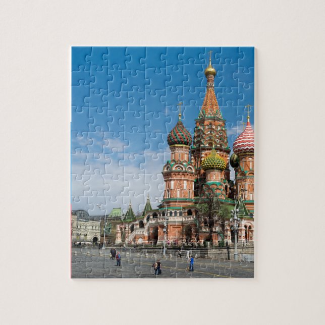 St.Basil Cathedral in Moscow Jigsaw Puzzle (Vertical)