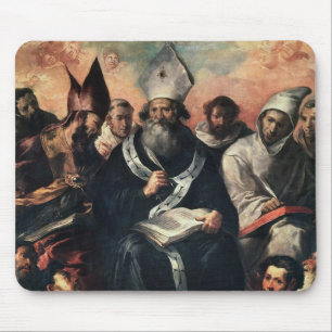 St. Basil Dictating his Doctrine Mouse Pad
