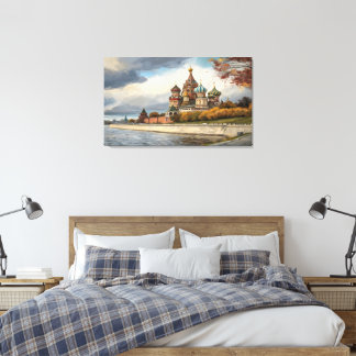 St. Basil's Cathedral Canvas Art Print