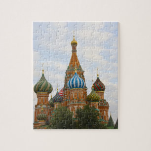 St. Basil's Cathedral in Red Square, Moscow Jigsaw Puzzle