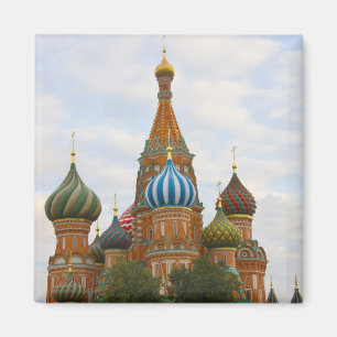 St. Basil's Cathedral in Red Square, Moscow Magnet